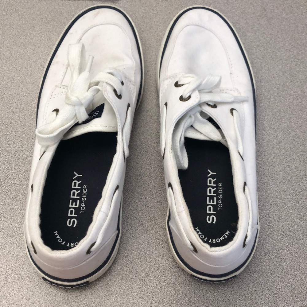 Sperry Topsiders Pier Boat Casuals White